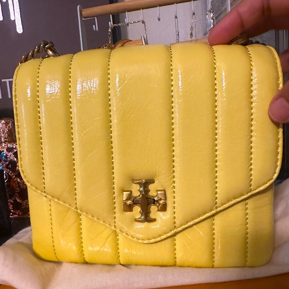 Tory Burch Yellow Crossbody Bag